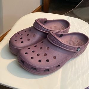 Purple crocs women’s size 10